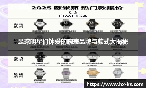 足球明星们钟爱的腕表品牌与款式大揭秘